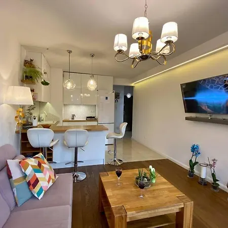 White And Bright With Riverside View And Parking * 克拉科夫