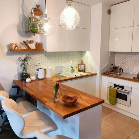 Apartment White Riverside Podgorze Free Parking & Bike *