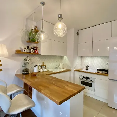 White Riverside Podgorze Free Parking & Bike *